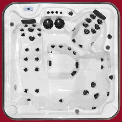 Top view of the Arctic Spas Hot Tub Eagle model
