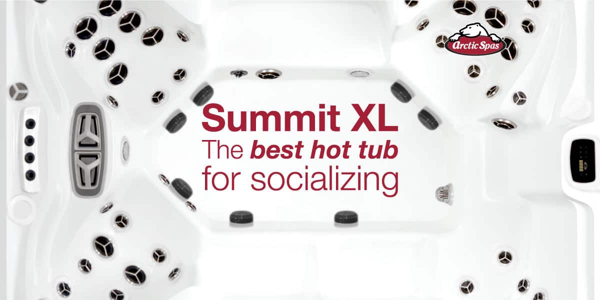 Summit XL: The Best Hot Tub for Socializing