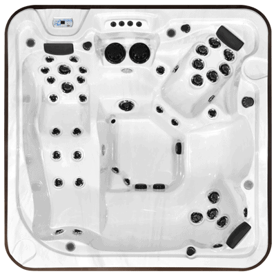 Top view of the Athabascan All Weather Pool model